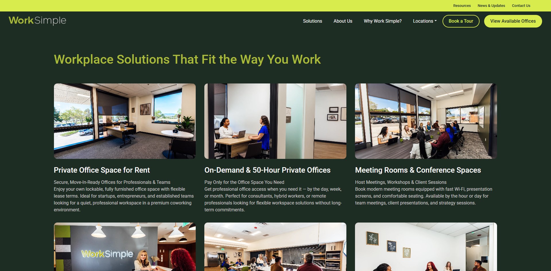 Office Booking Platform screenshot 1