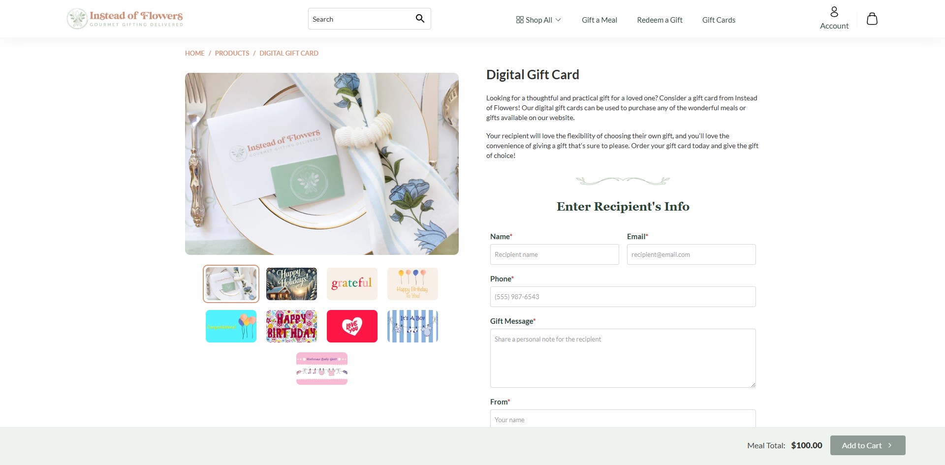 Food Delivery Headless Shopify Storefront screenshot 9