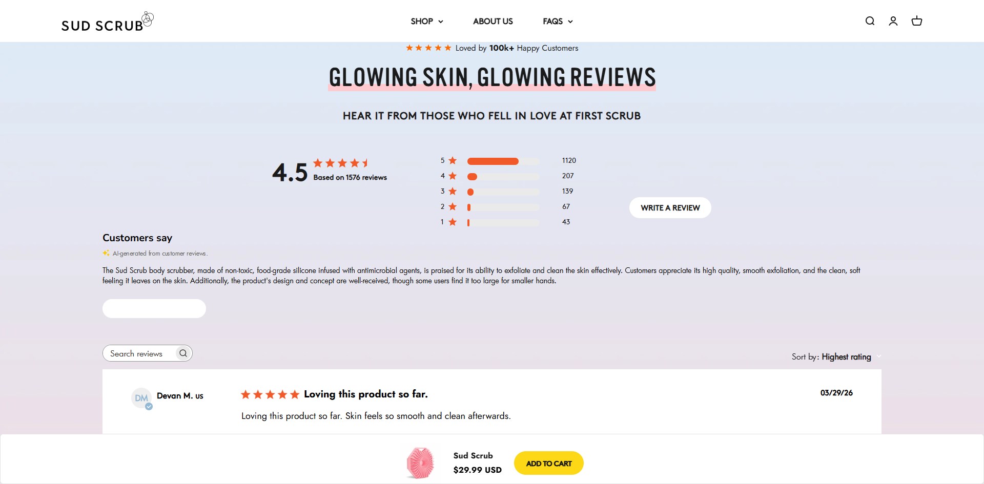 Sustainable Personal Care Segment Shopify Store screenshot 11