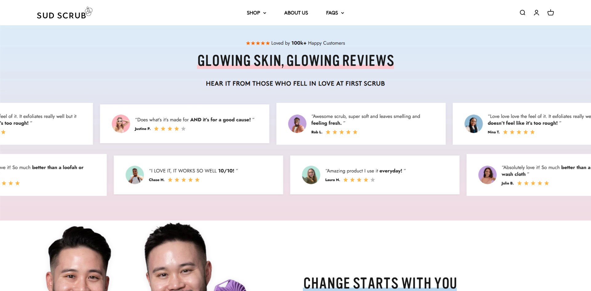 Sustainable Personal Care Segment Shopify Store screenshot 4
