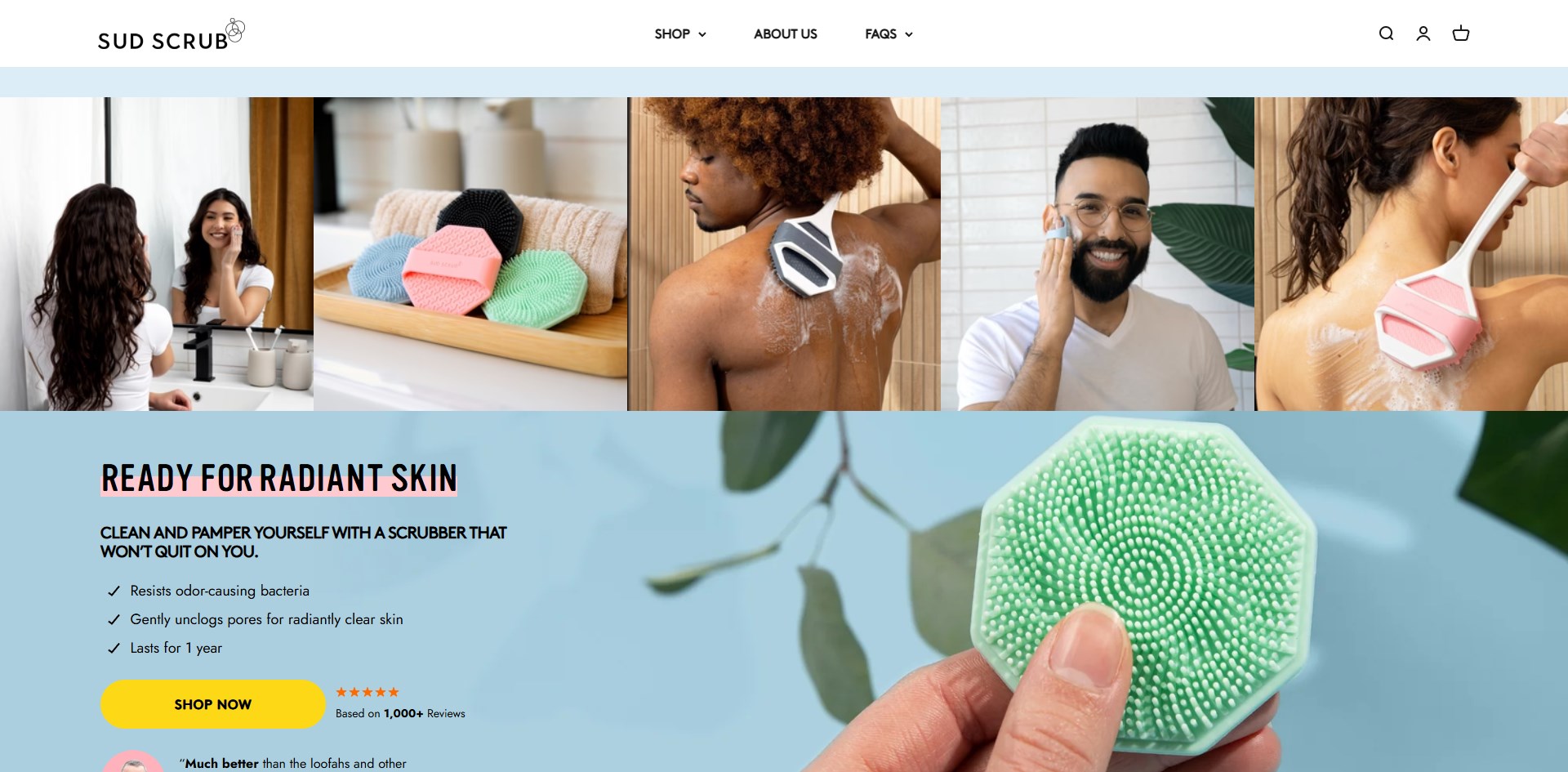 Sustainable Personal Care Segment Shopify Store screenshot 6
