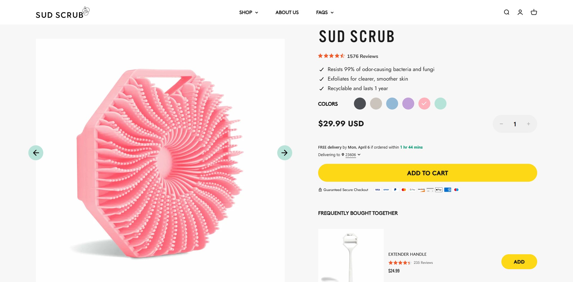 Sustainable Personal Care Segment Shopify Store screenshot 8